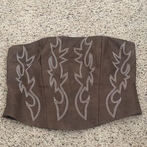 Western corset top